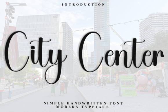 City Center Font: Elevate Your Brand Identity