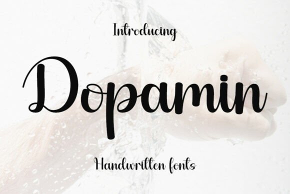 Dopamin: A Script Font for Editorial Impact