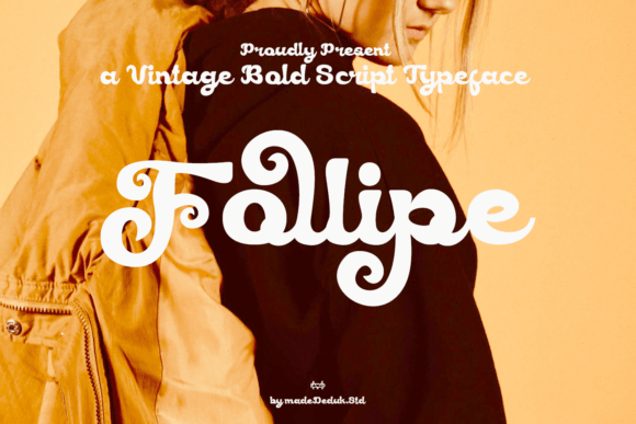 Follipe: A Groovy Script Font for Editorial Design