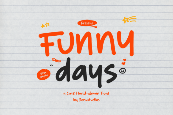 Funny Days: A Playful Typeface for Editorial Joy