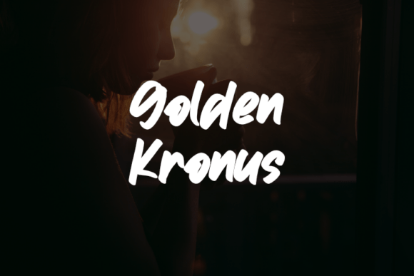 Golden Kronus: The Script Font for Scroll-Stopping Content