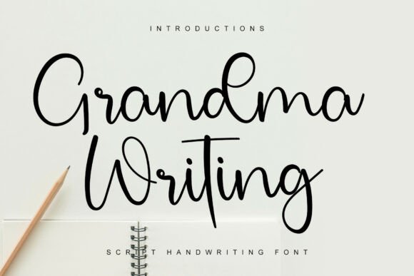 Grandma Writing: A Festive Typeface for Holiday Branding