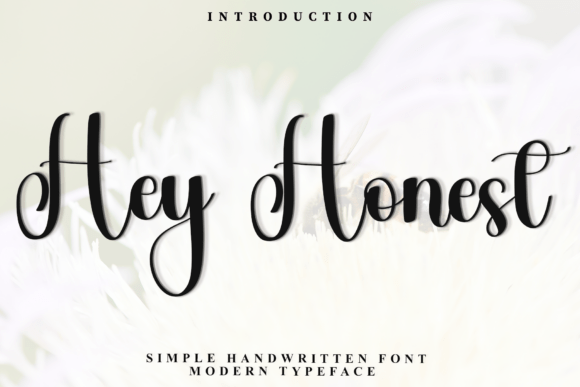 Hey Honest: A Festive Font for Crafters