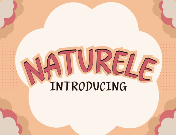 Naturele: A Handwritten Font for Editorial Design