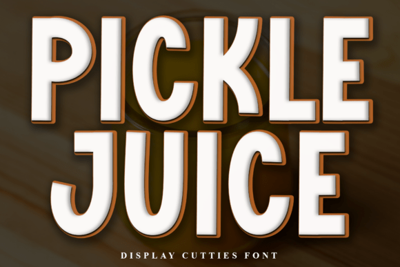 Pickle Juice Font: A Creative Typeface for Bold Campaigns