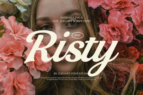 Risty Script Font for Web Design