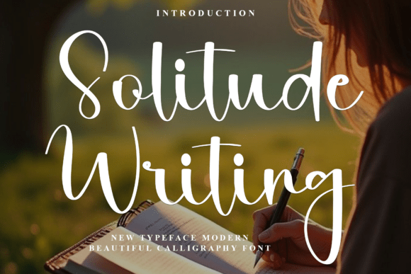 Solitude Writing: A Font for Polished Branding