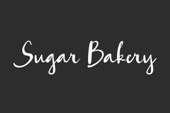 Sugar Bakery Font: A Designer’s Take