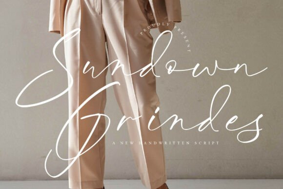Sundown Grindes: The Script Font for Scroll-Stopping Content