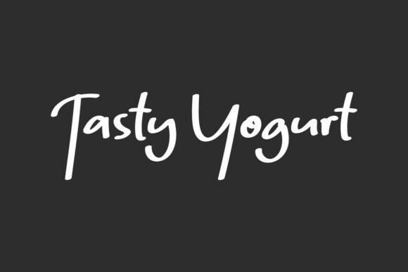 Tasty Yogurt Font for Clear Campaigns