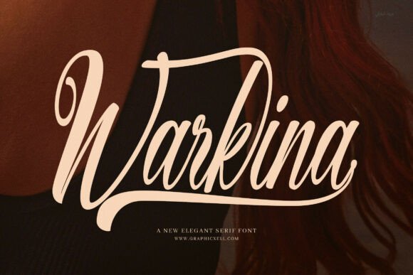 Warkina: The Script Font for Scroll-Stopping Visuals